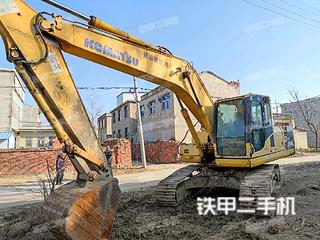 安徽-亳州市二手小松PC200-8挖掘机实拍照片