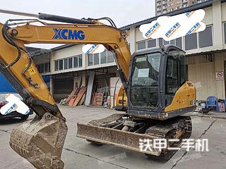 陕西-安康市二手徐工XE75D挖掘机实拍照片