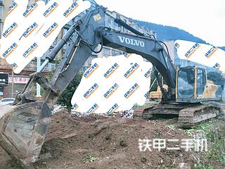 贵州-黔东南苗族侗族自治州二手沃尔沃EC290BLC挖掘机实拍照片