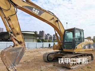 锦州卡特彼勒320D液压挖掘机实拍图片