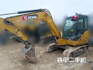 濱州徐工XE60DA挖掘機實拍圖片