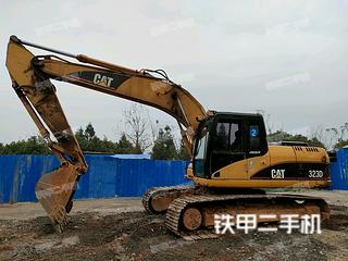 锦州卡特彼勒320D液压挖掘机实拍图片