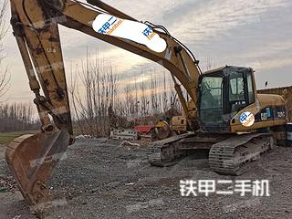 濟南卡特彼勒320C挖掘機實拍圖片