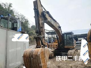 重慶卡特彼勒320D液壓挖掘機實拍圖片