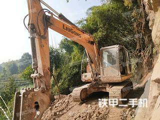 瀘州柳工CLG913E挖掘機實拍圖片