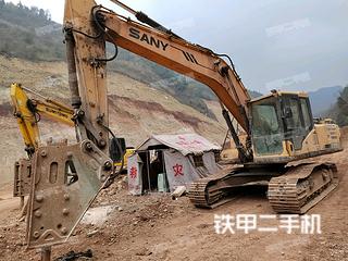 四川-绵阳市二手三一重工SY215C挖掘机实拍照片