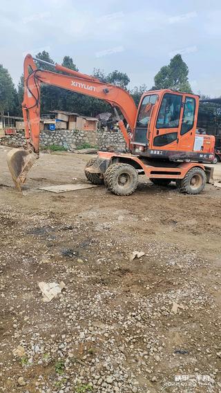 柳州新源XY75W-9挖掘機實拍圖片