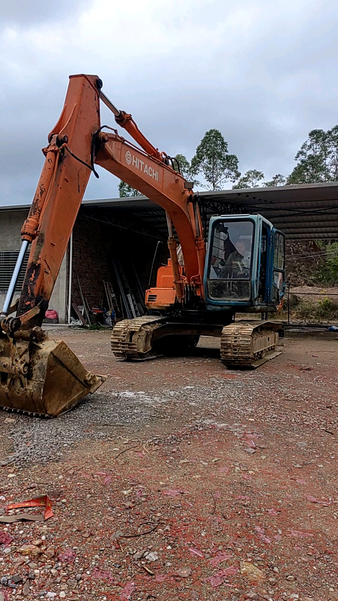 日立ex1203挖掘机