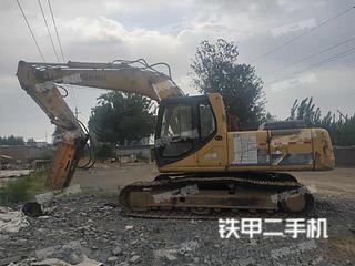 山东-淄博市二手柳工CLG225C挖掘机实拍照片