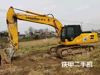 龍工LG6225E挖掘機實拍圖片