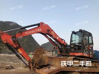 河池久保田KX185-3挖掘機實拍圖片