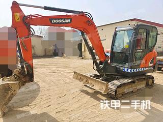 山东-东营市二手斗山DX55-9C挖掘机实拍照片
