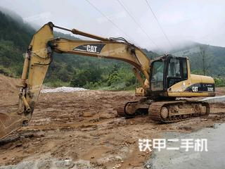 广西-贺州市二手卡特彼勒320C挖掘机实拍照片