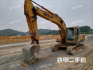 玉林山東臨工LG6210E挖掘機實拍圖片