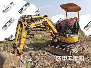 河北-邯郸市二手小松PC20MR-3挖掘机实拍照片