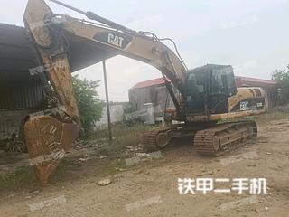 河南-南阳市二手卡特彼勒320D液压挖掘机实拍照片