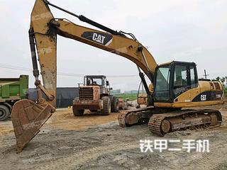 江苏-连云港市二手卡特彼勒320D液压挖掘机实拍照片