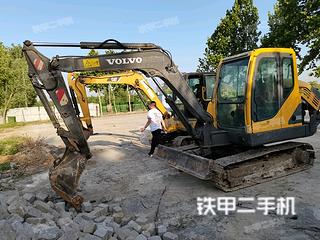 濟南沃爾沃EC55B-Pro挖掘機實拍圖片