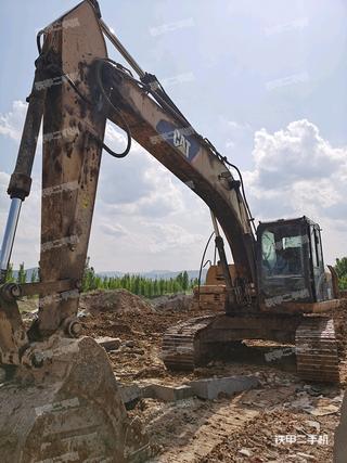 濟南卡特彼勒323DL挖掘機實拍圖片