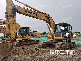 陕西-咸阳市二手小松PC220-8M0挖掘机实拍照片