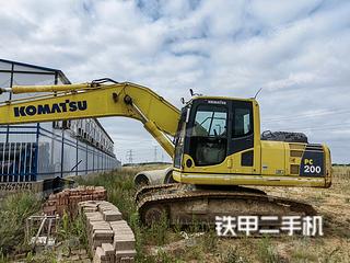 江西-九江市二手小松PC200-8M0挖掘机实拍照片