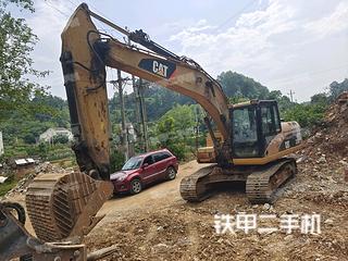 湖北-宜昌市二手卡特彼勒320D液压挖掘机实拍照片