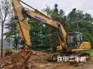 湖南-永州市二手小松PC220-7挖掘机实拍照片