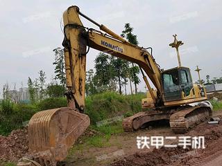四川-广安市二手小松PC240LC-8挖掘机实拍照片