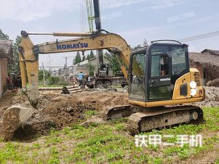 湖北-仙桃市二手小松PC70-8挖掘机实拍照片