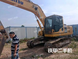 河南-济源市二手小松PC220-8M0挖掘机实拍照片
