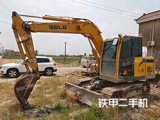 盐城山东临工E675F挖掘机实拍图片