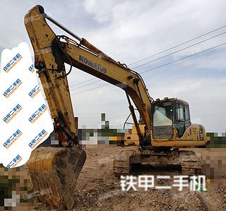 河南-郑州市二手小松PC220-7挖掘机实拍照片
