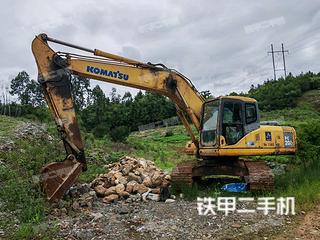 湖南-郴州市二手小松PC200-7挖掘机实拍照片