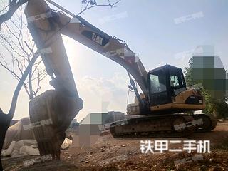 河南-南阳市二手卡特彼勒320D液压挖掘机实拍照片