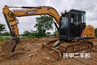 广西-来宾市二手三一重工SY75C挖掘机实拍照片
