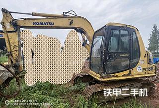 浙江-衢州市二手小松PC60-7挖掘机实拍照片