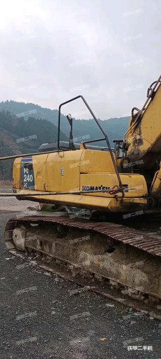 贵州-黔东南苗族侗族自治州二手小松PC240LC-8挖掘机实拍照片