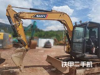 云南-昆明市二手三一重工SY75C挖掘机实拍照片