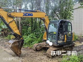 广东-惠州市二手徐工XE80D挖掘机实拍照片