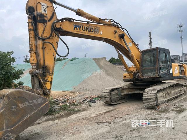 现代R455LC-7挖掘机