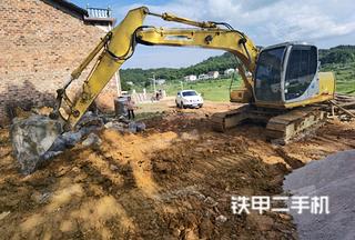 深圳住友SH120-3挖掘機實拍圖片