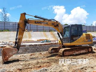 广西-柳州市二手柳工CLG915E挖掘机实拍照片