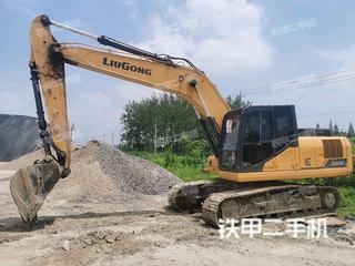 大庆柳工CLG920E挖掘机实拍图片