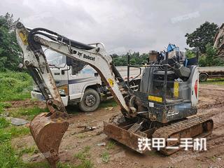 濟南山貓E20挖掘機實拍圖片