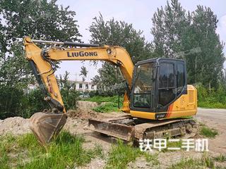 濟南柳工CLG9075E挖掘機實拍圖片