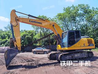广西-柳州市二手柳工CLG920E挖掘机实拍照片
