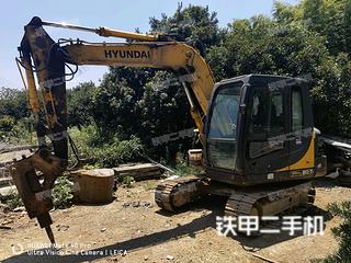 衢州現代R80-7挖掘機實拍圖片