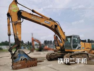 山东-济南市二手加藤HD1430R挖掘机实拍照片