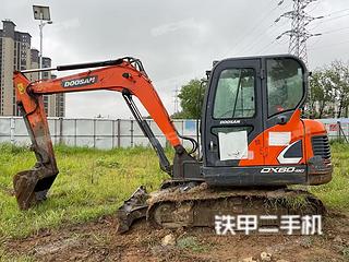 鞍山斗山DX55-9C挖掘機實拍圖片