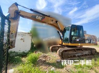 山东-临沂市二手卡特彼勒320D液压挖掘机实拍照片